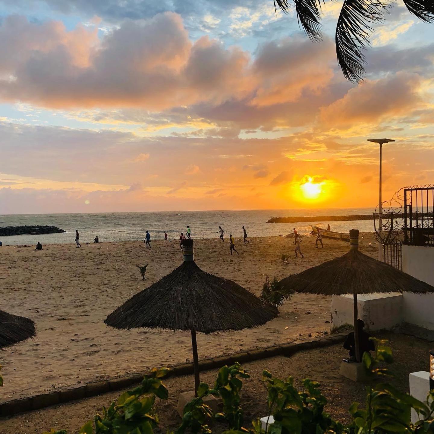 West African Beach Saly Exterior photo